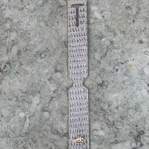 BRAHMIN Leather Luggage Tag